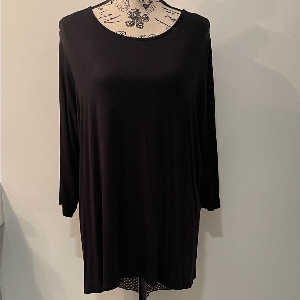 Elegant Black Women's Top